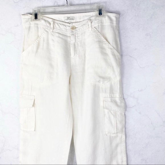 [Joie] Perfect Linen Cargo Pants - Picture 4 of 5